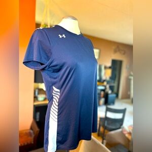 Blue Under Armour shirt